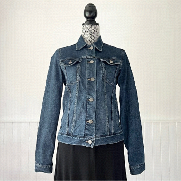 GAP Jackets & Blazers - Gap Indigo 1969 Icon Denim Jacket Size S Tall